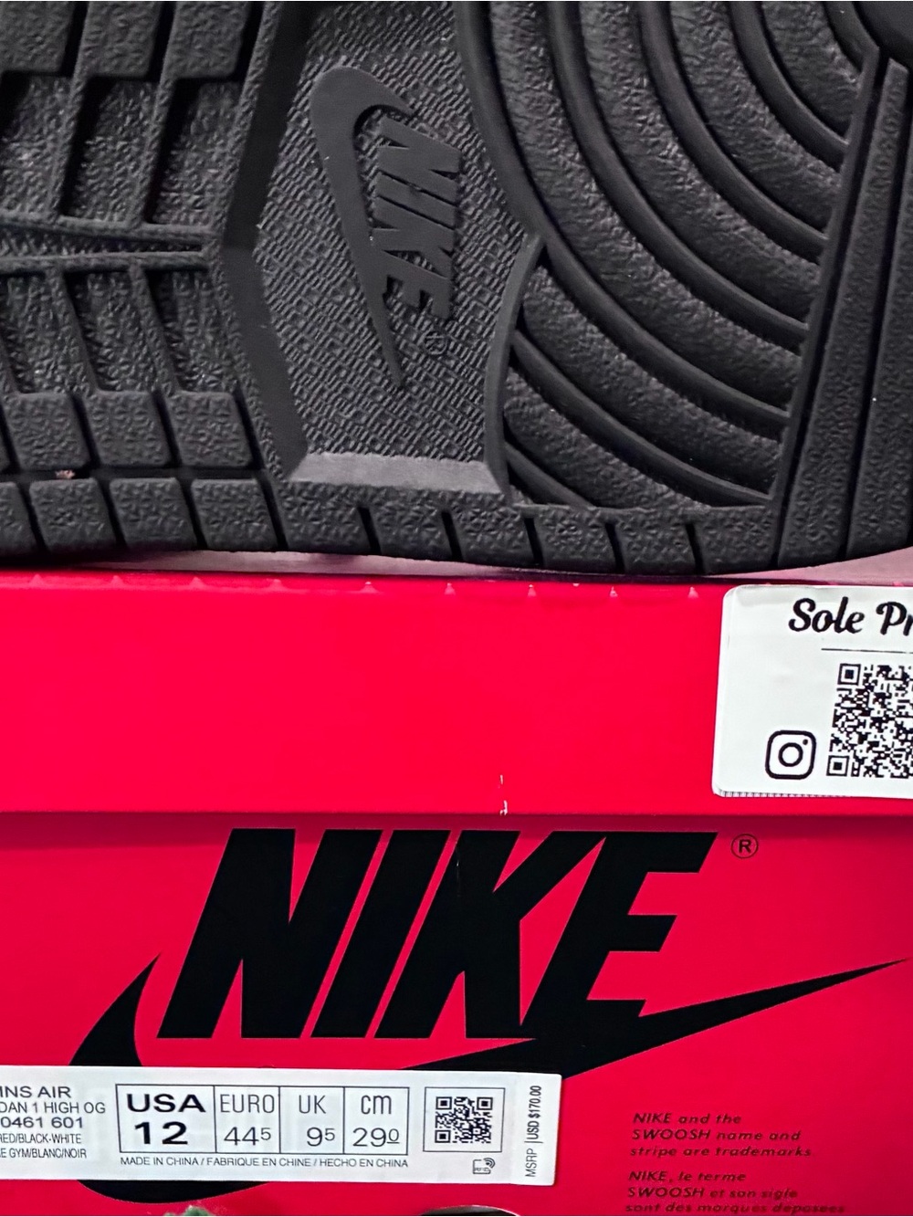 Jordan 1 Retro High OG Satin Snake Chicago W Size 12W/10.5M GREAT 100% AUTHENTIC - Picture 8 of 9
